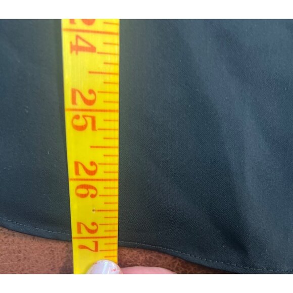 Rachel Roy Black Asymmetrical Zip Front Long Sleeve‎ Blouse S Womens Top - Picture 5 of 6